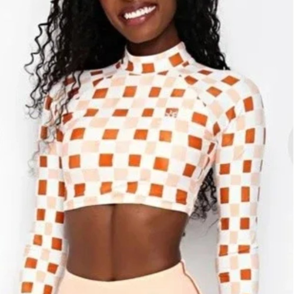 Rip Curl Cropped Rashguard (Top only)